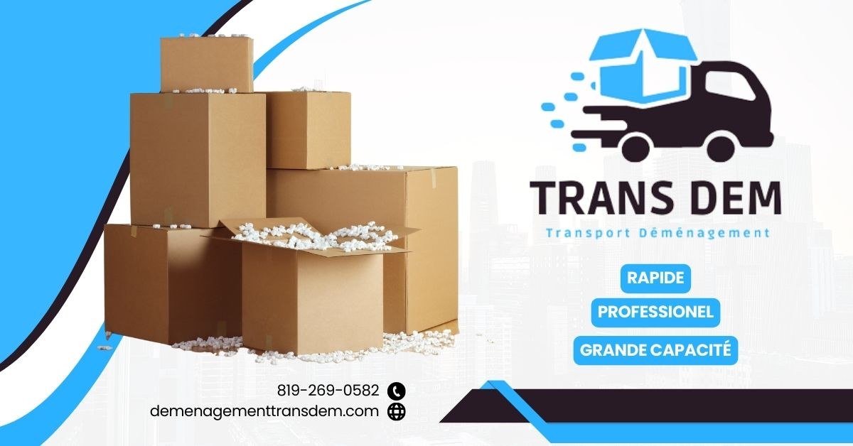 Bannière Déménagement Trans Dem
